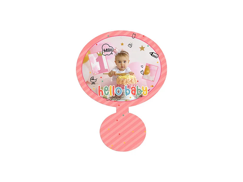 Sublimation Blanks Aluminum Photo Frame(Round,15.3*20.3*0.1cm)