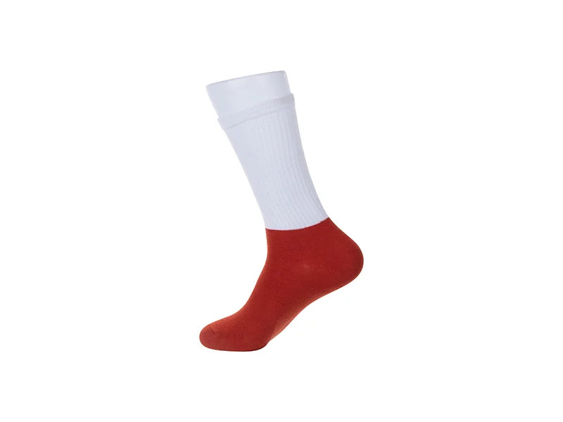 Sublimation Athletic Socks (Maroon Sole)