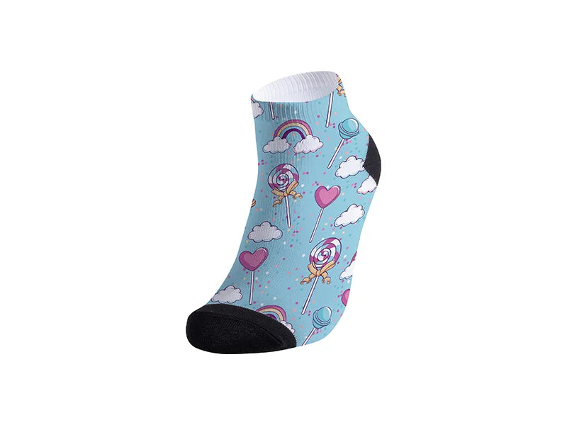 25cm Men Sublimation Blank Socks