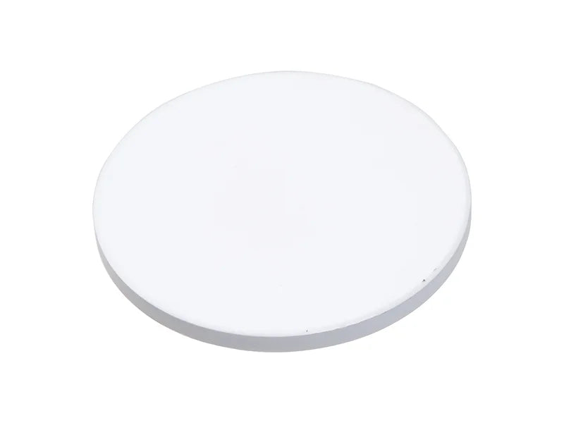 9cm/3.56inch D  Sublimation Blanks Mug Coaster(Ceramic, Round)