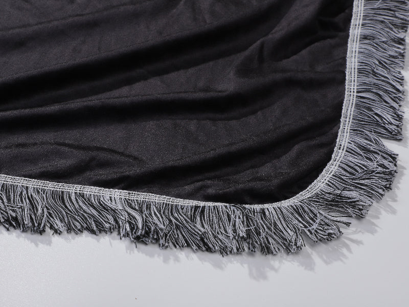 Sublimation Blanks 14 Panel Plush Throw Blanket w/ Moon (100*150cm/40inchx60inch)