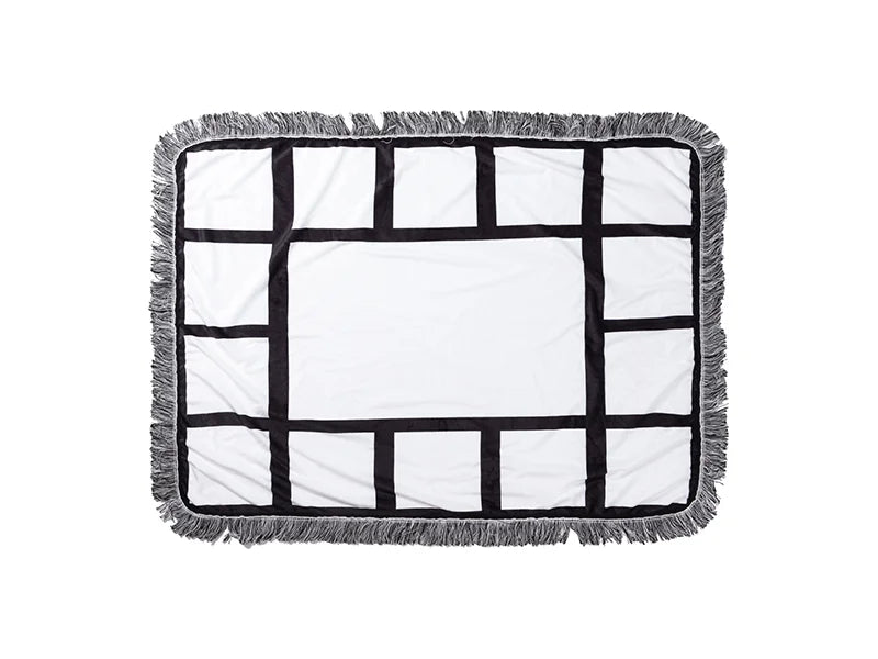 Sublimation Blanks 15 Panel Plush Throw Blanket (76*101cm/30inchx 40inch)