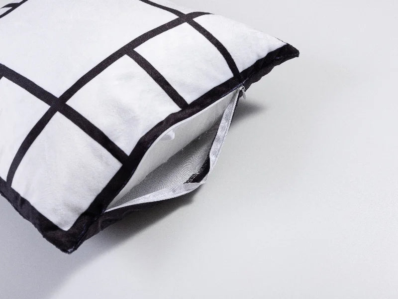 Sublimation 13 Panel Plush Pillow Cover (40*40cm/15.75inchx15.75inch)