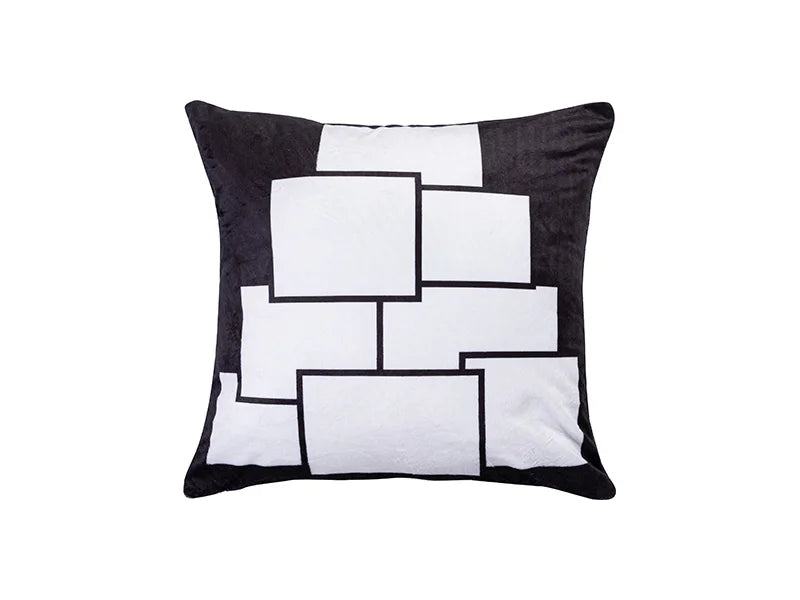 Sublimation 8 Panel Plush Pillow Cover (40*40cm/15.75inchx15.75inch)