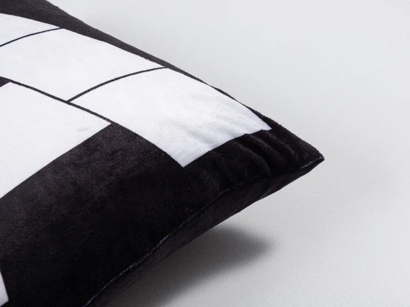 Sublimation 9 Panel Plush Pillow Cover (A-Shape, 40*40cm/15.75inchx15.75inch)