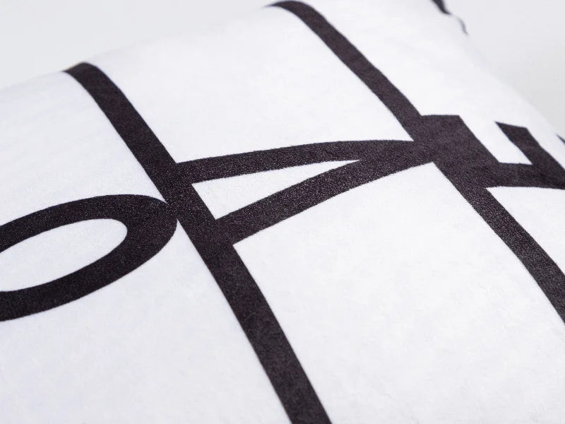 Sublimation 8 Panel Plush Pillow Cover (LOVE, 40*40cm/15.75inchx15.75inch)