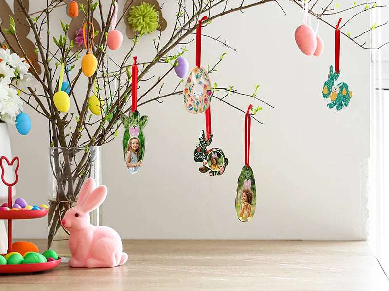 Sublimation Blank Acrylic Easter Ornament