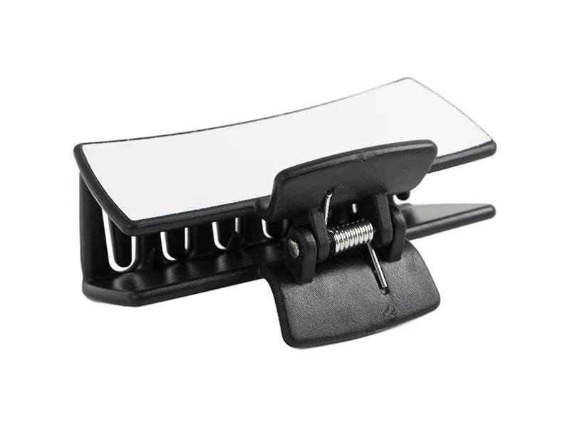 Sublimation Kids Hair Claw Clip w/Insert (Black,7.9*3.4*4.4cm)