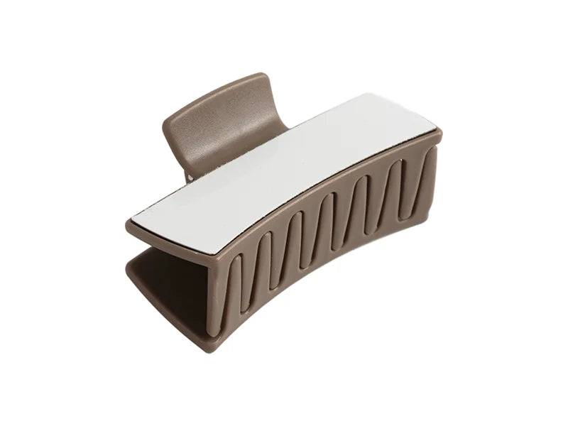 Sublimation Kids Hair Claw Clip w/Insert (Black,7.9*3.4*4.4cm)