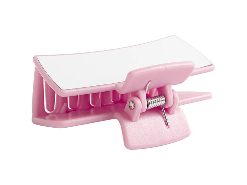 Sublimation Kids Hair Claw Clip w/Insert (Pink,7.9*3.4*4.4cm)