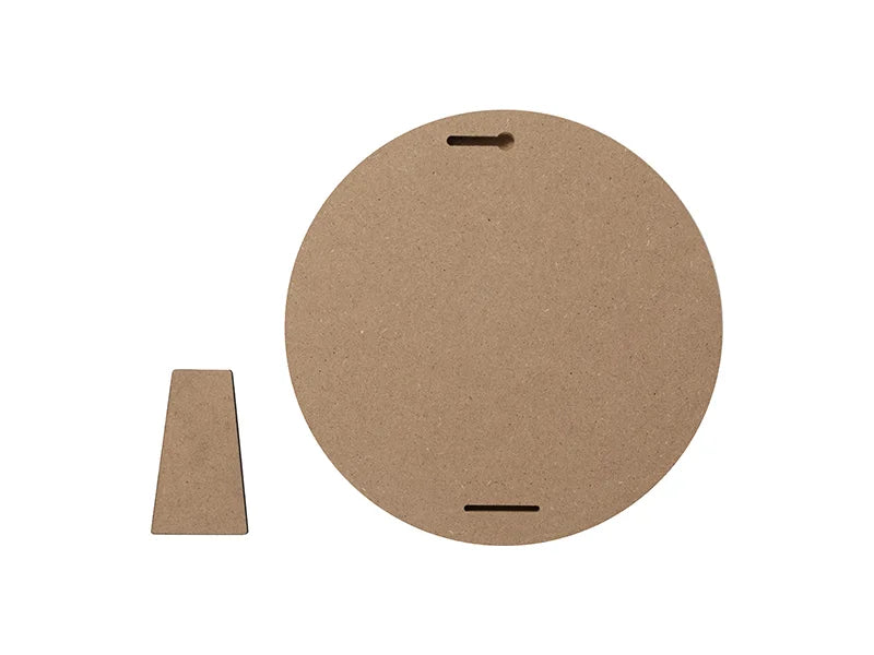 Sublimation Blanks Round Photo Frame(φ20.3*1.5cm)