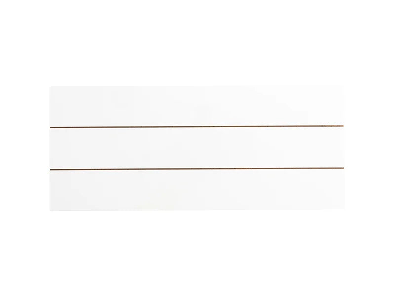 Sublimation Blanks Rectangular MDF Sign w/ Stripes (30*12.7*1.5cm)