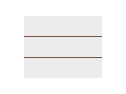 Sublimation Blanks Rectangular MDF Sign w/ Stripes (25*20*1.5cm)