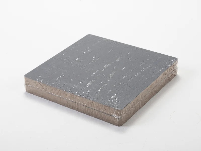 Sublimation Blanks Hardboard Sample 2PK(20*20*1.5cm, 7.9inch*7.9inch0.59inch)