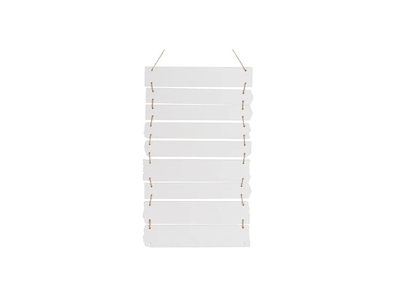 Sublimation Blanks 9 Pieces Hardboard Hanging Wall Signs (Rectangle)