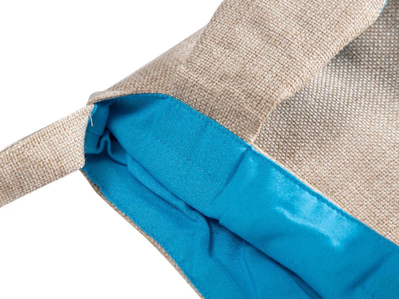 Sublimation Linen Easter Bunny Bag (Blue Ears, 29*34cm)