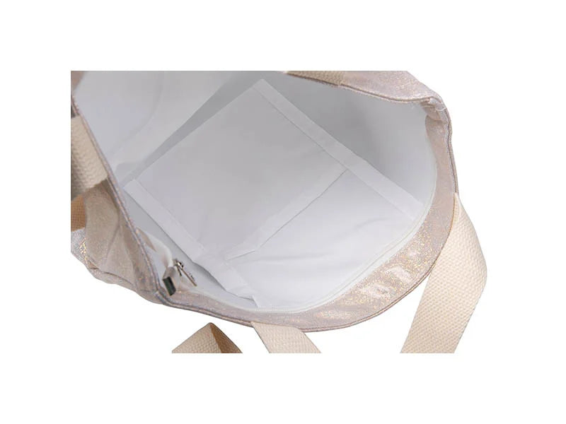 Sublimation Glitter Tote Bag (34*37cm, Champagne)