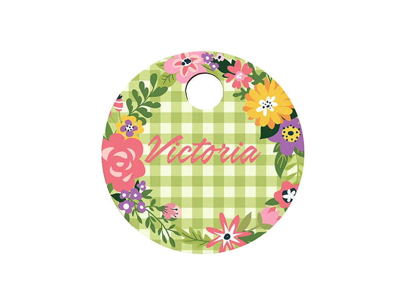 Sublimation Blanks Hardboard Name Tag (φ6.5*0.3cm,RND Shape)