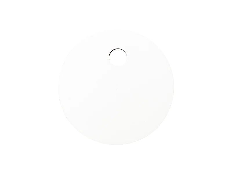 Sublimation Blanks Hardboard Name Tag (φ8*0.3cm,RND Shape)