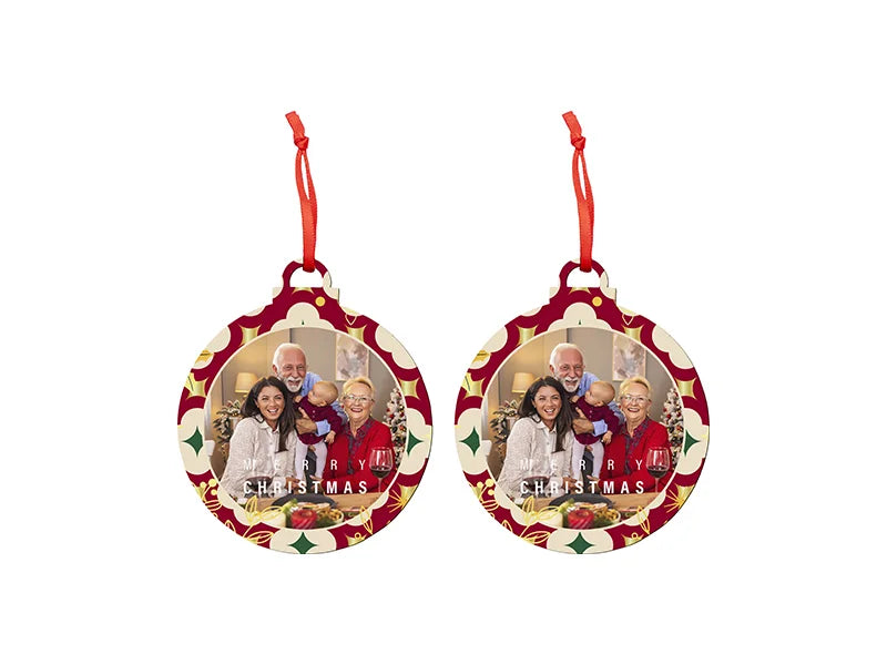 Sublimation 3inch HardBoard Ornament Bulb