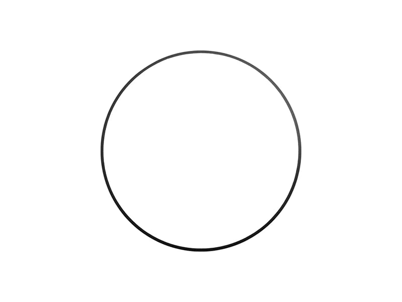 Sublimation 15mm Black Edge MDF Plaque (RND,φ25.4cm/10inch)