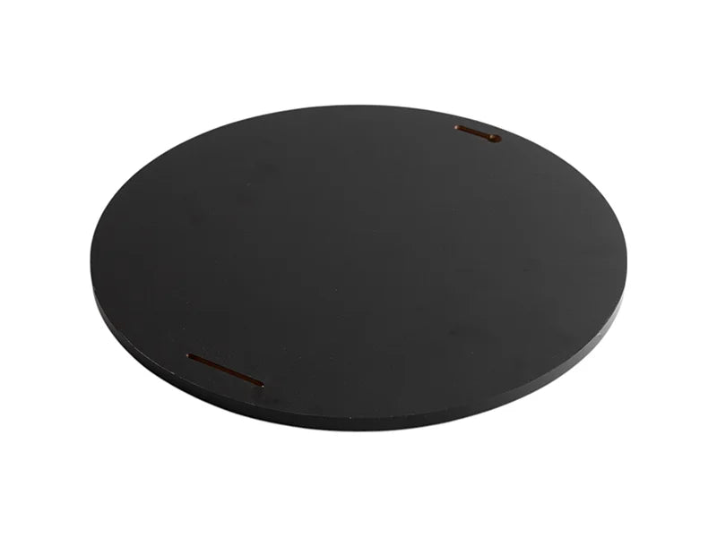 Sublimation 15mm Black Edge MDF Plaque (RND,φ30.48/12inch)