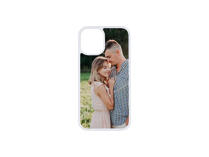 Sublimation iPhone 12 mini Cover w/o insert (Rubber, White)