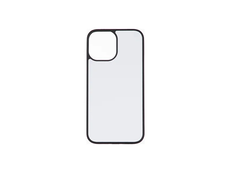 Sublimation iPhone 12 Pro Max Cover w/o insert (Rubber, Black)