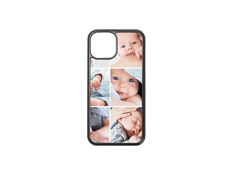 Sublimation Blanks iPhone 13 Mini Cover (Plastic, Black)