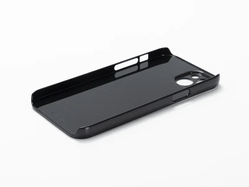 Sublimation Blanks iPhone 14 Plus Cover w/o insert (Plastic, Black)
