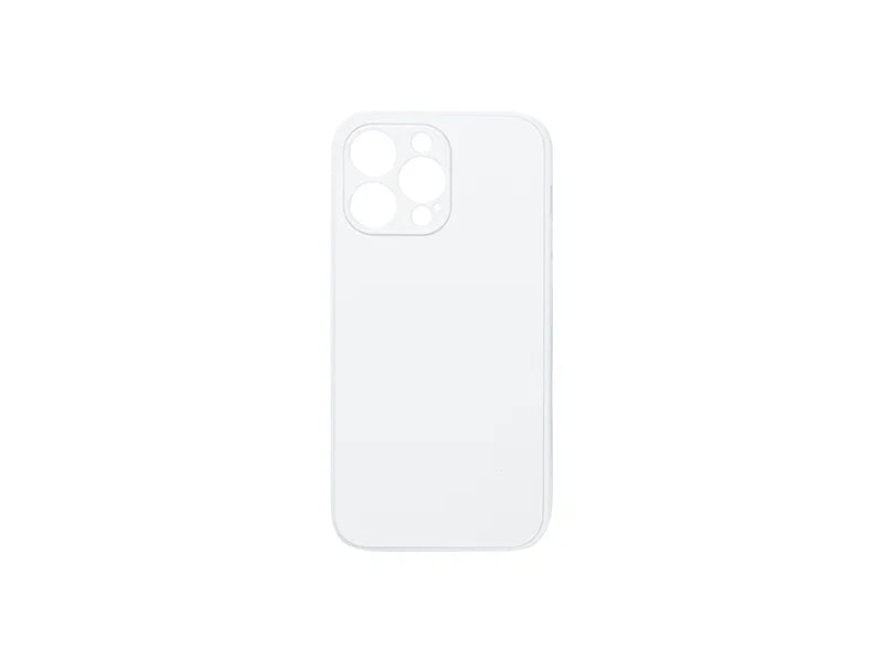 Sublimation Blanks iPhone 14 Pro Max Cover w/o insert (Rubber, White)