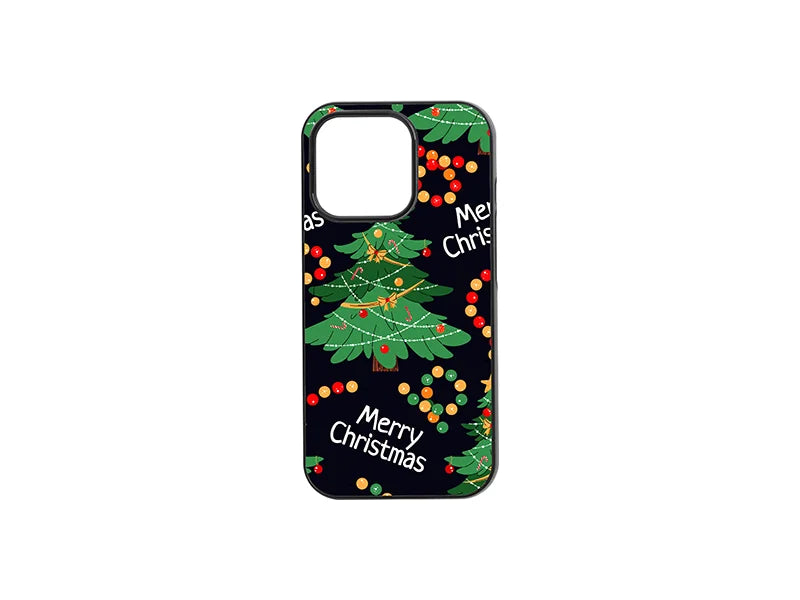 Sublimation iPhone 16 Pro Cover w/ insert (Rubber, Black)