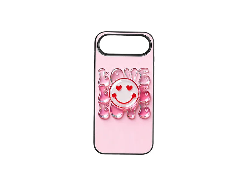 Sublimation iPhone 17Air PC+TPU Cover w/ insert (Black)