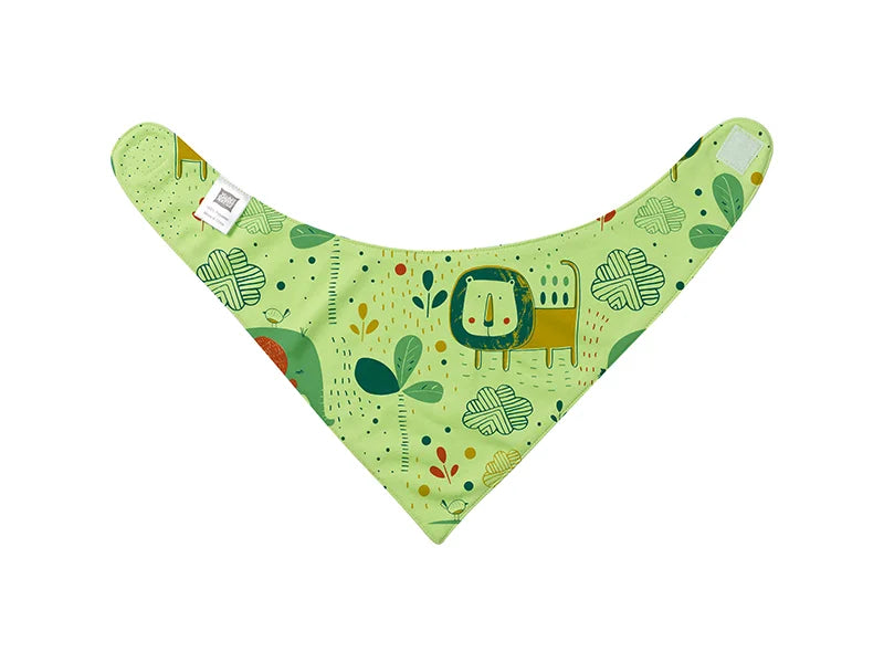 Sublimation Baby Bandana (Green, 33*42cm)