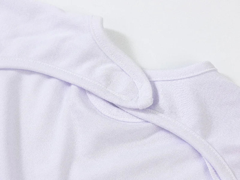 Sublimation Blanks Clothes-Shaped Baby Bib (White)