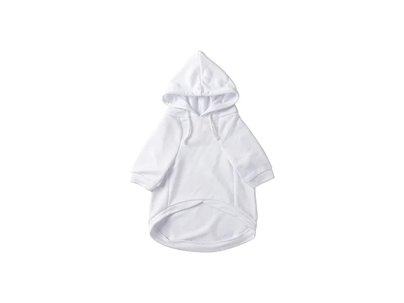 Sublimation Blank Dog Hoodie (White)