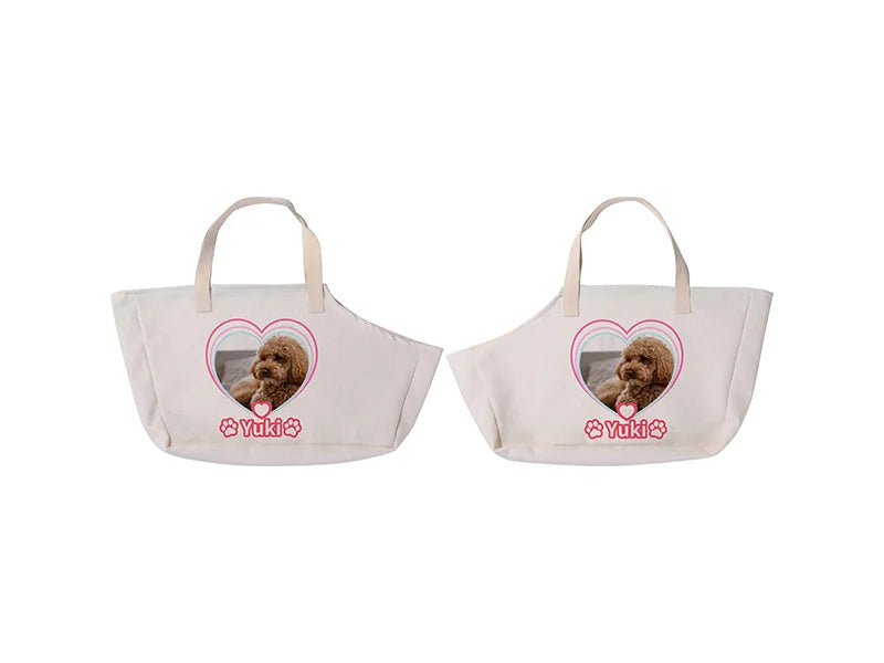Sublimation Blanks Dog Carrier Bag (35*64cm, White )