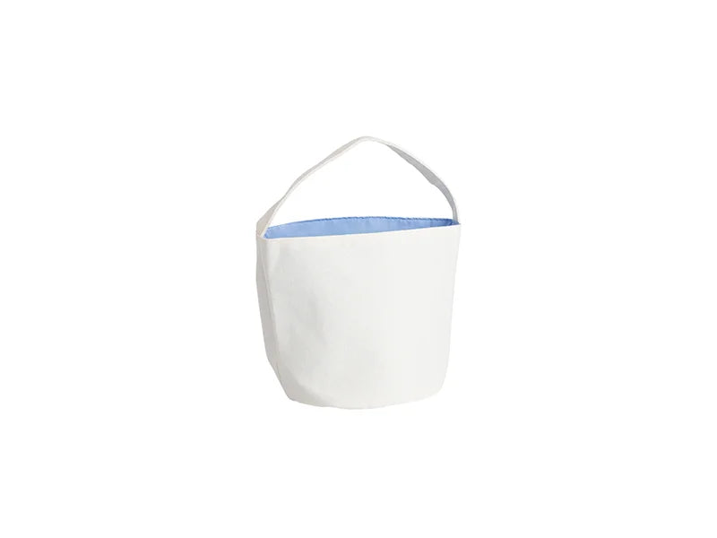 Sublimation Blanks Linen Halloween Shopping Bag(Light Blue interior,23*35cm)
