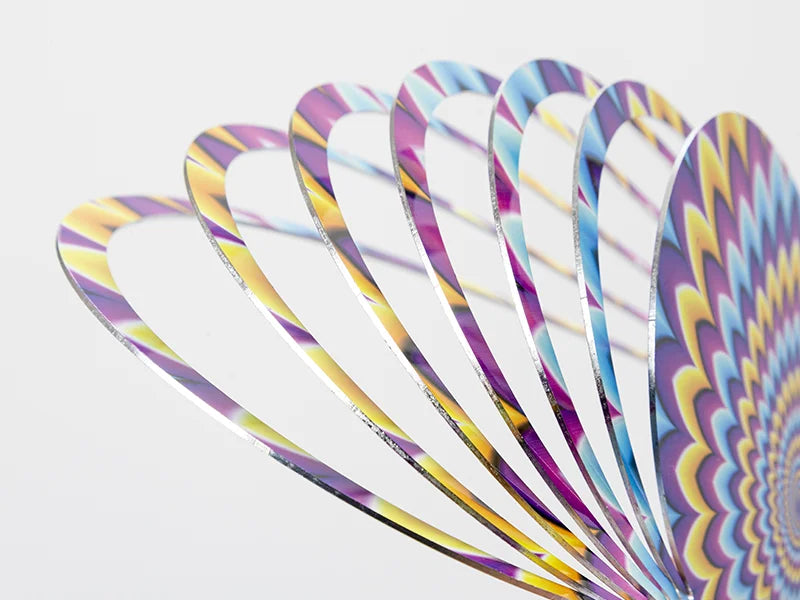 Double-Sided Sublimation Blanks Aluminium Wind Spinner (Heart, 10 inch)
