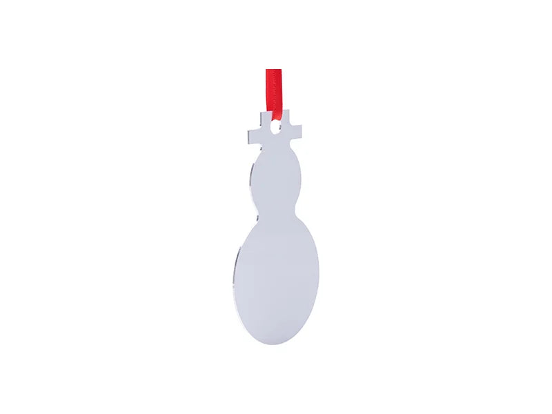 Sublimation Blank Metal Snowman Ornament (6*10.6cm)