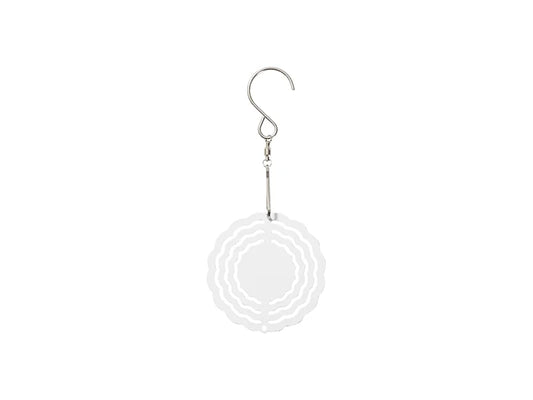 Double-Sided Sublimation Blanks Aluminium Wind Spinner (Round, 3inch)