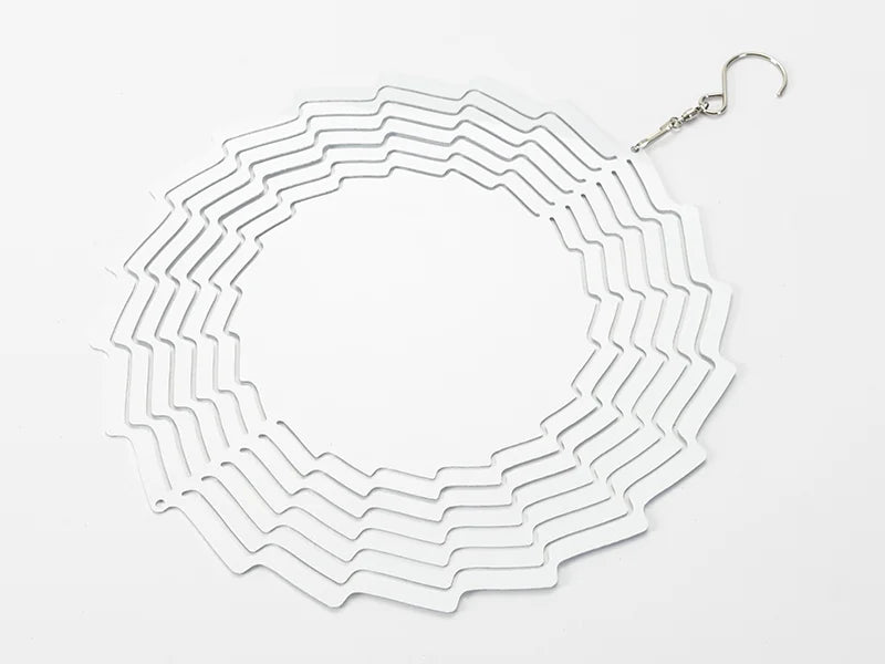 Double-Sided Sublimation Blanks Aluminium Wind Spinner (Flower, 10 inch)