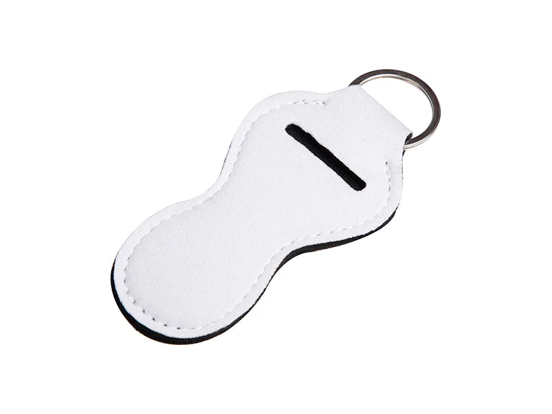 Sublimation Neoprene Chapstick Holders Keychain
