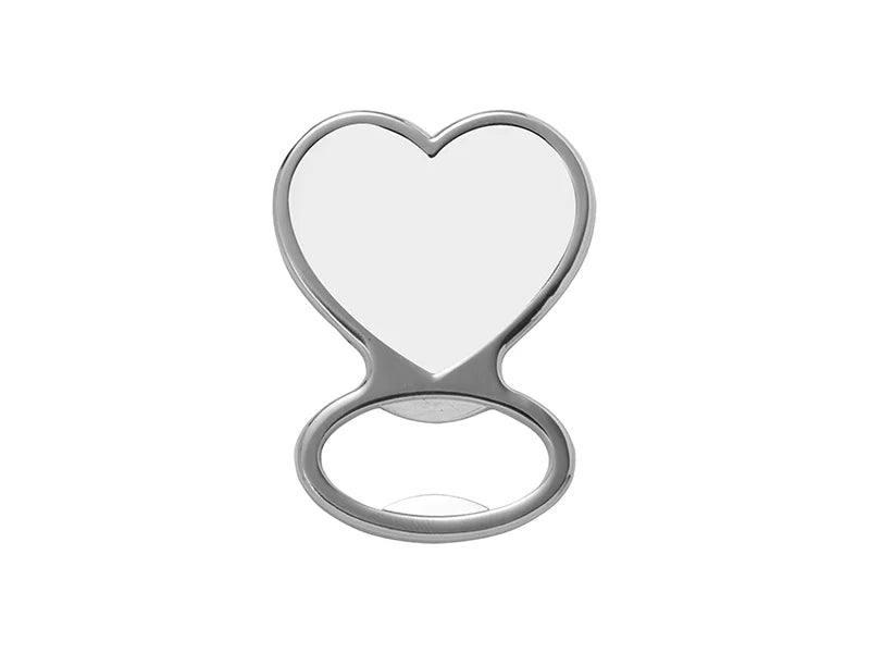 Sublimation Heart Shape Bottle Opener (5*6.5cm)