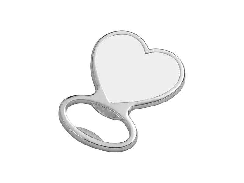 Sublimation Heart Shape Bottle Opener (5*6.5cm)