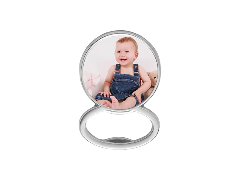 Sublimation Round Shape Bottle Opener (4*6cm)