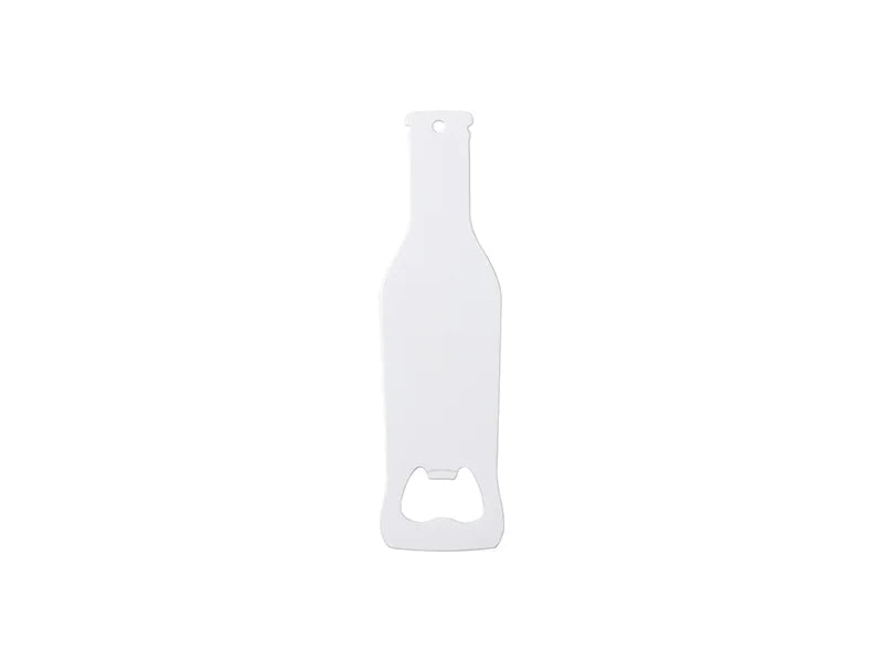 Sublimation Blanks Full White Stainless Steel Bottle Opener (4*14cm, Bottle)