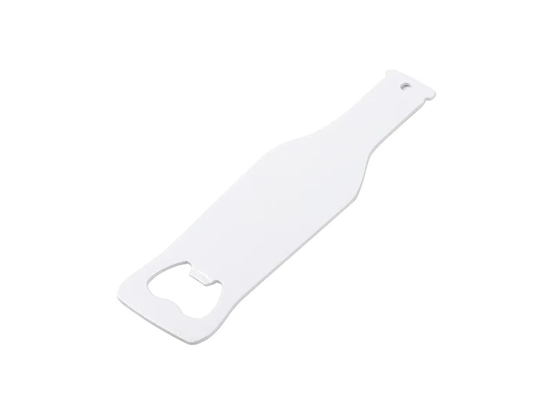 Sublimation Blanks Full White Stainless Steel Bottle Opener (4*14cm, Bottle)
