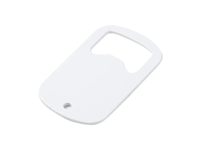 Sublimation Blanks Full White Stainless Steel Bottle Opener (3*5cm)
