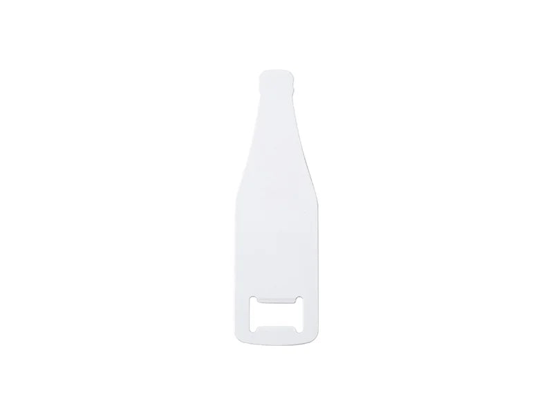 Sublimation Blanks Full White Stainless Steel Bottle Opener (Wine Bottle, 3.5*11.6cm)